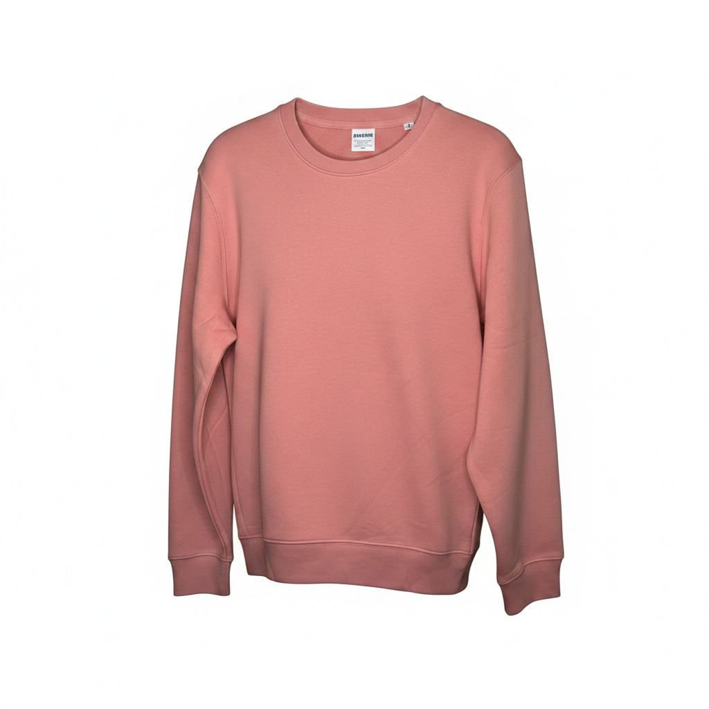 Coral crew sweatshirt
