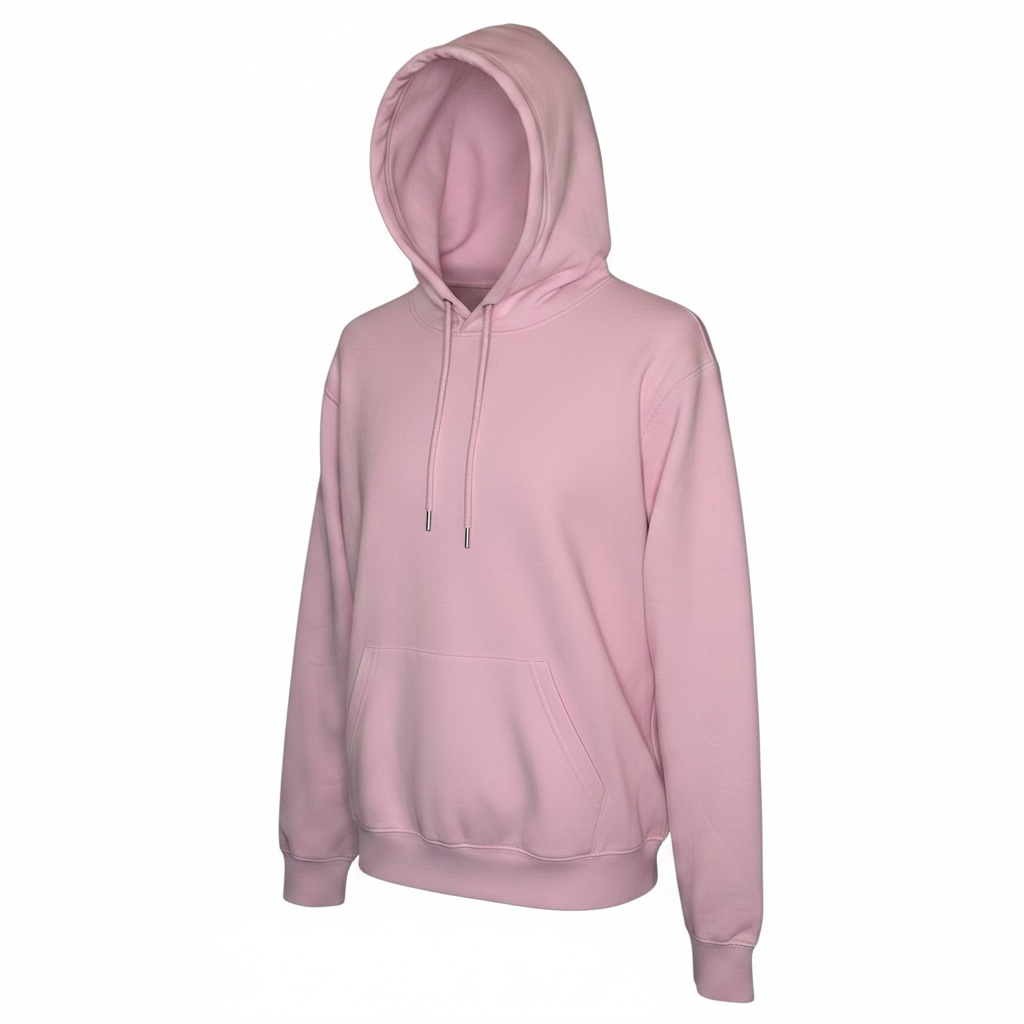 Pink hoodie