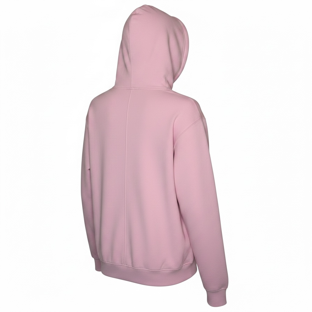Pink hoodie