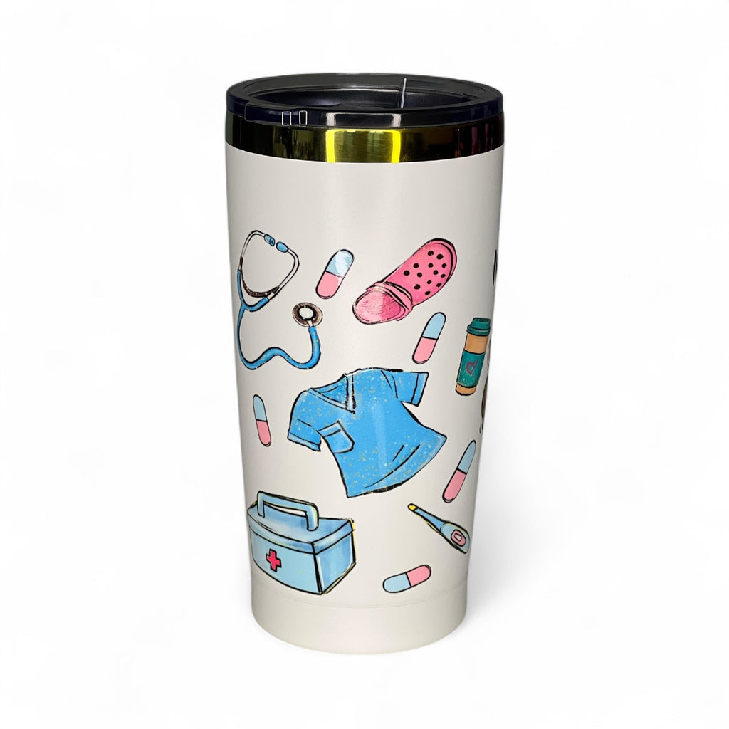 Travel Coffee Cup. Nurse gift