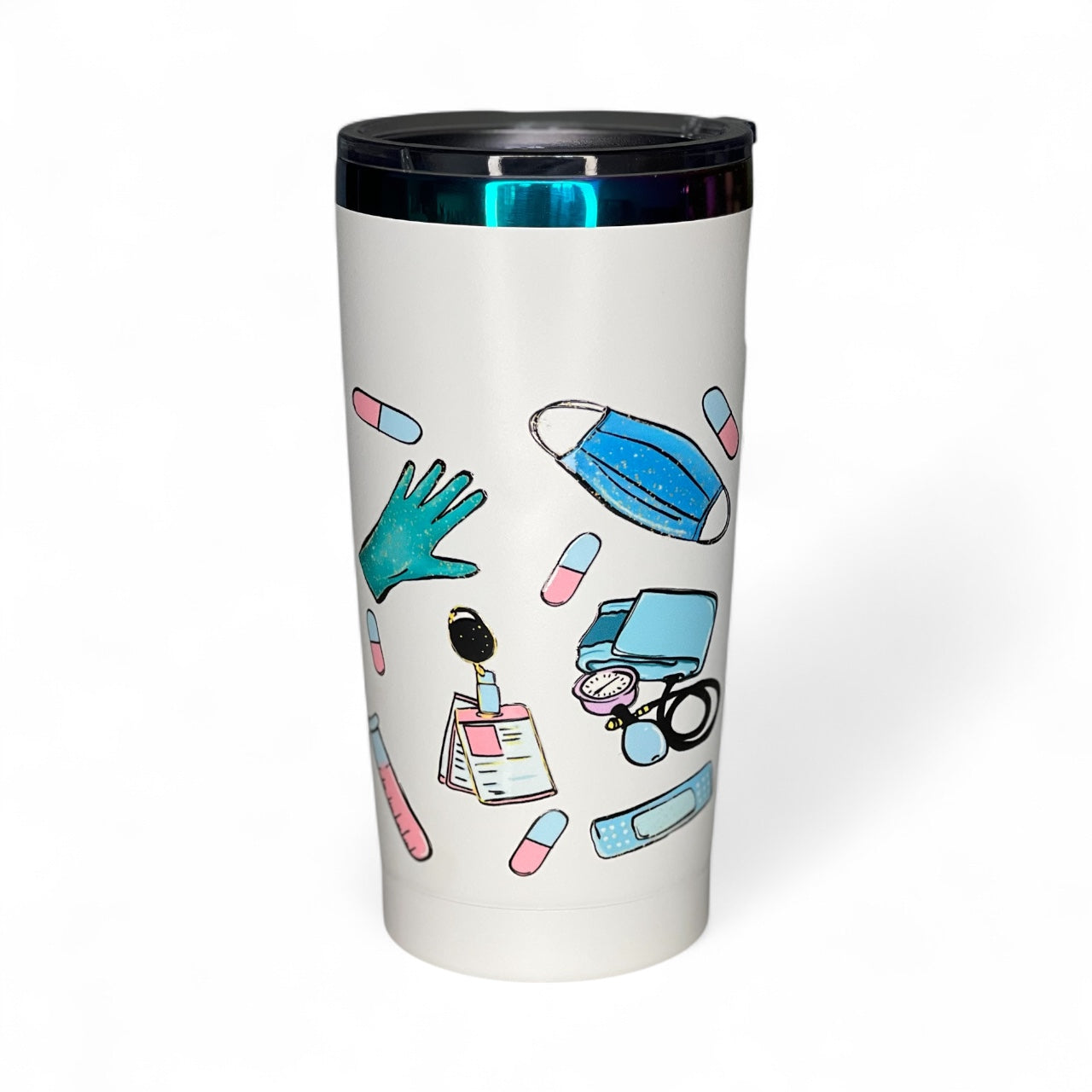 Travel Coffee Cup. Nurse gift