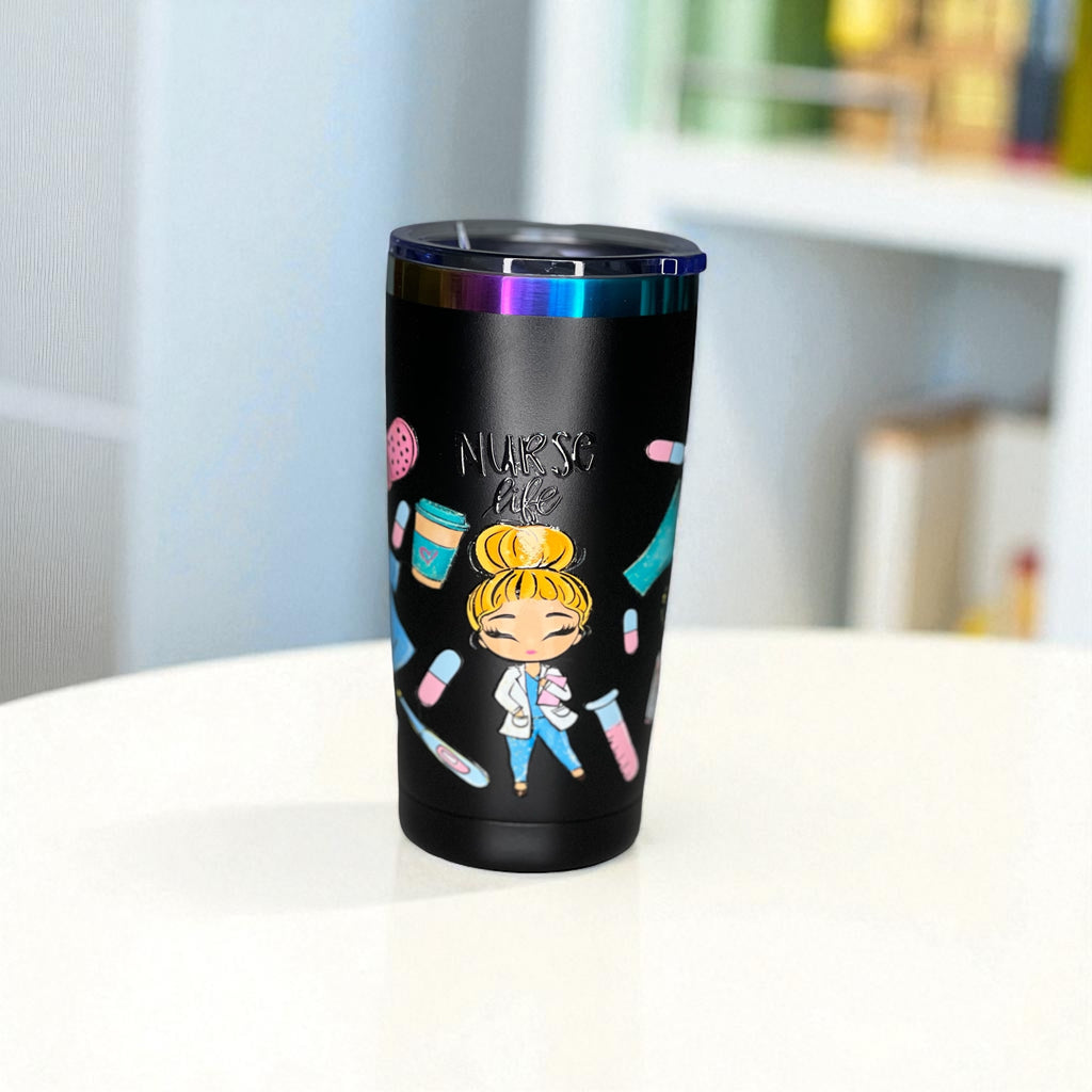 Travel Coffee Cup. Nurse gift