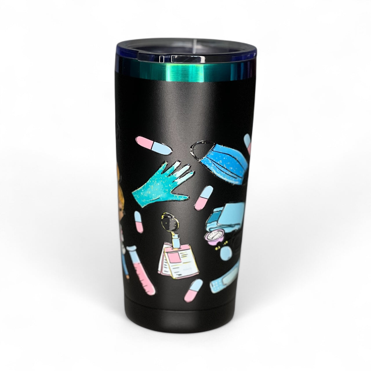 Travel Coffee Cup. Nurse gift