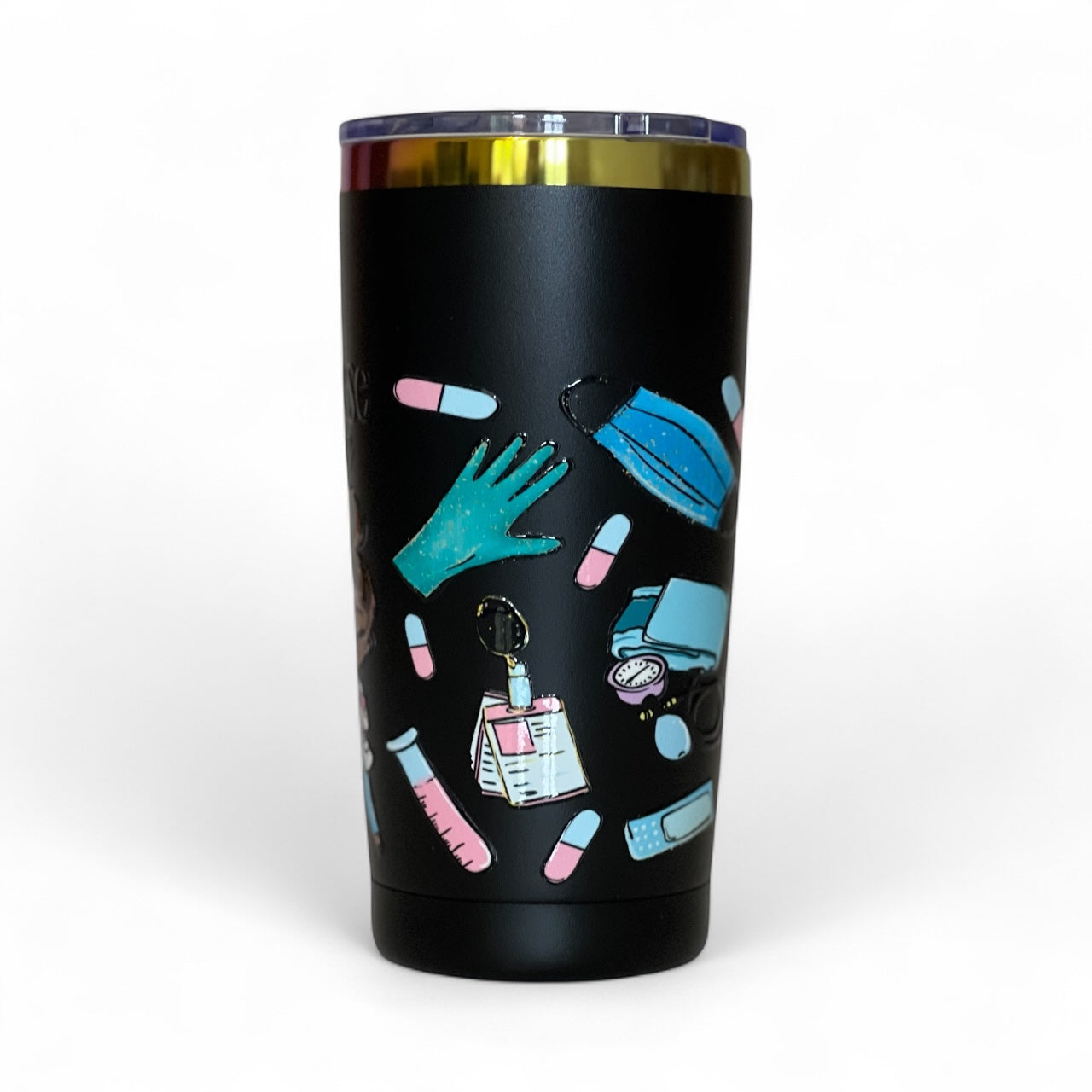 Travel Coffee Cup. Nurse gift