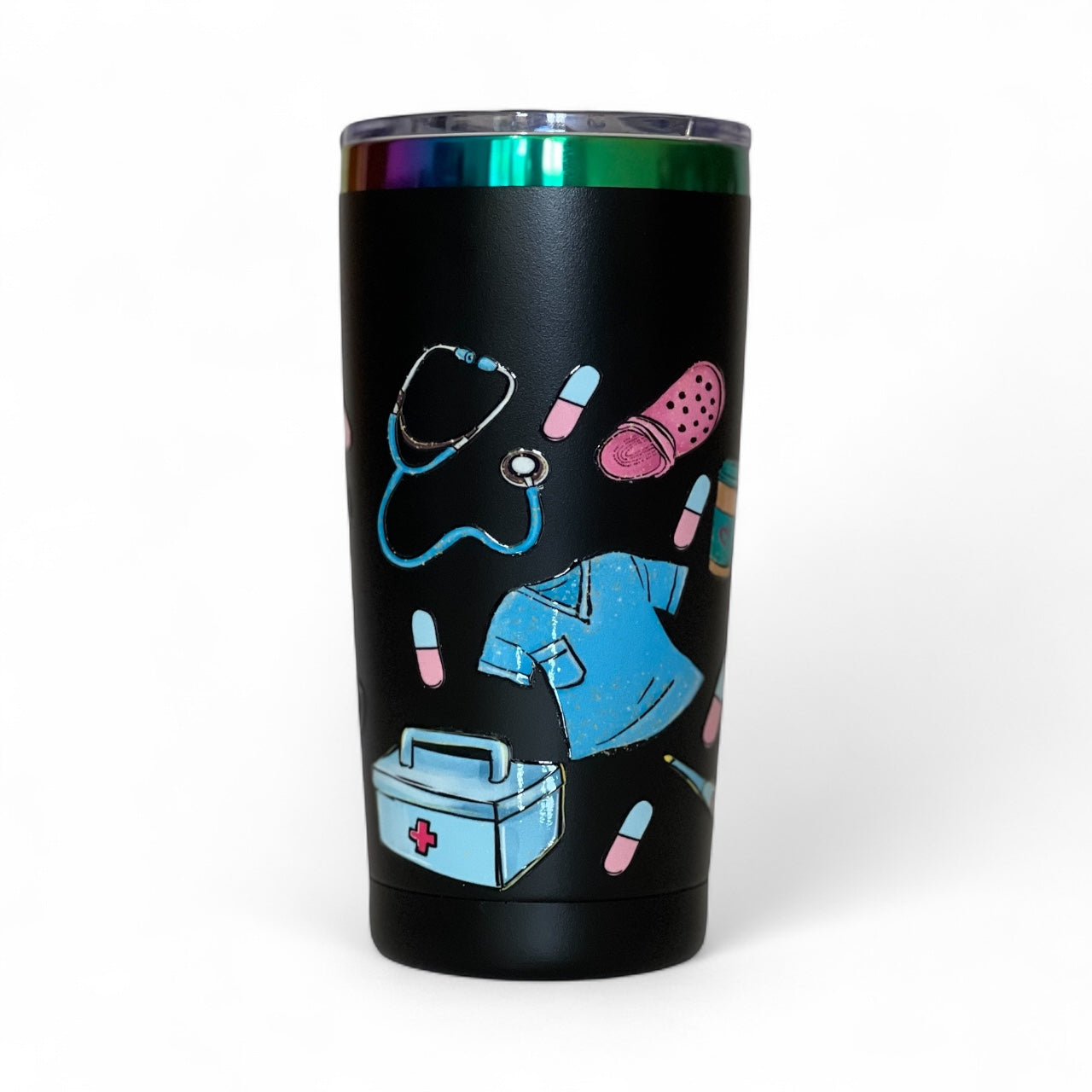 Travel Coffee Cup. Nurse gift