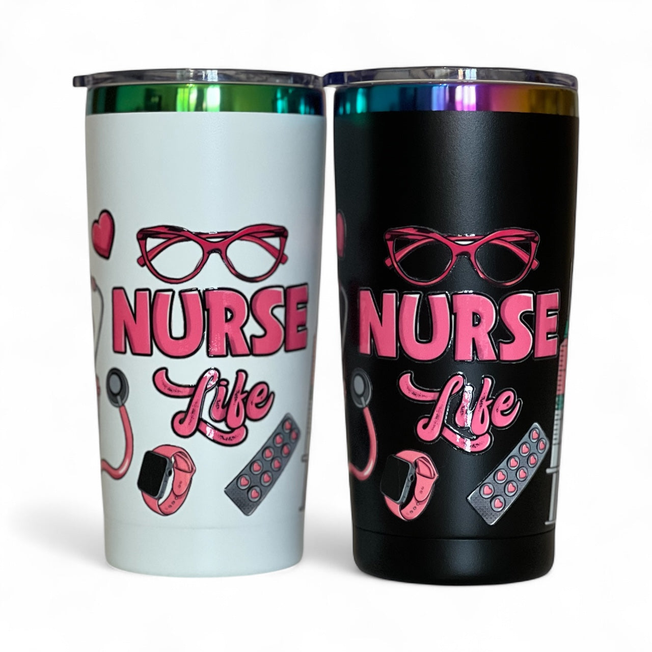 Travel Coffee Cup. Nurse gift