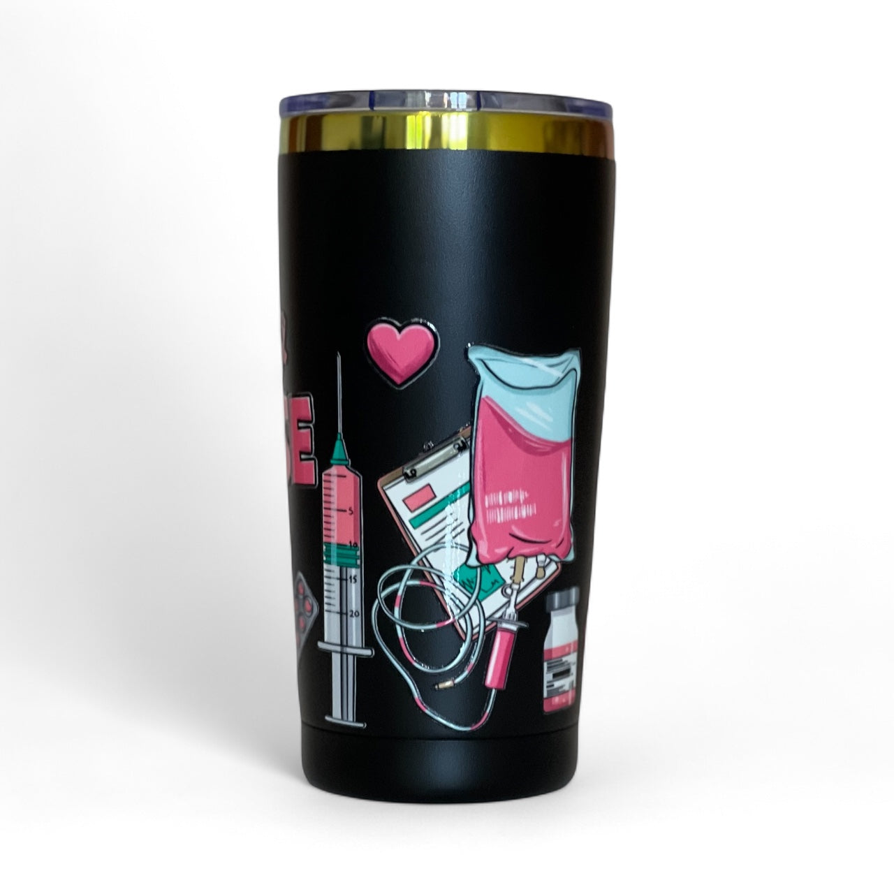 Travel Coffee Cup. Nurse gift