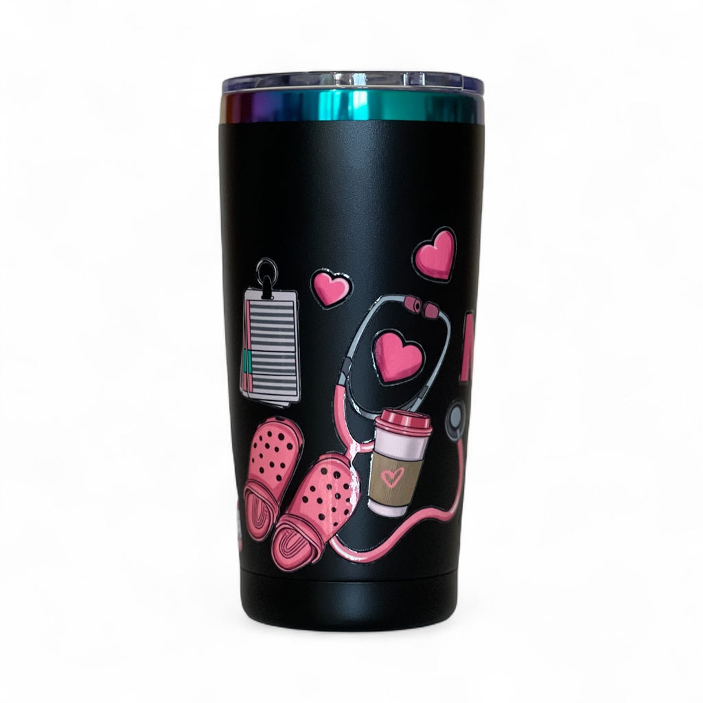 Travel Coffee Cup. Nurse gift