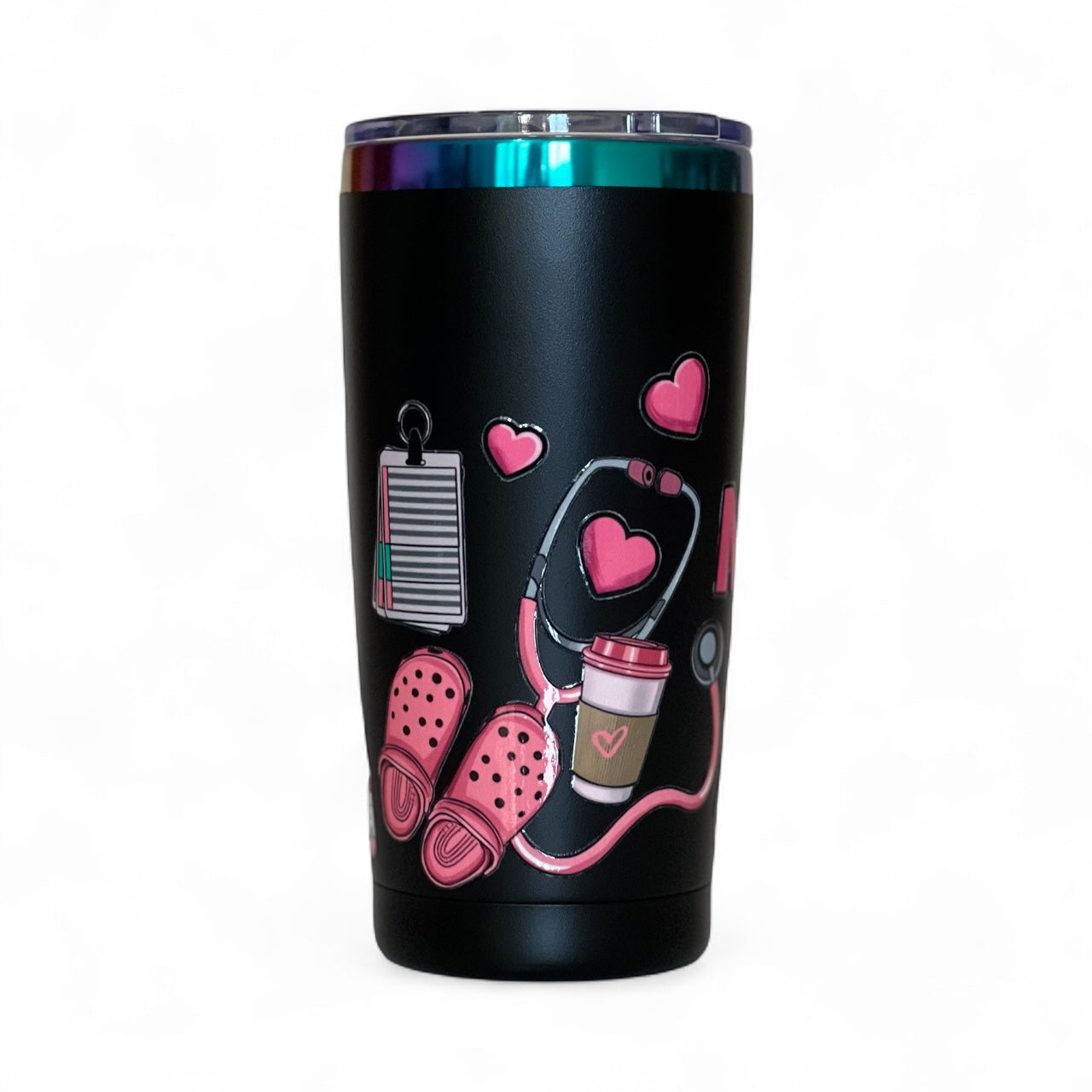 Travel Coffee Cup. Nurse gift