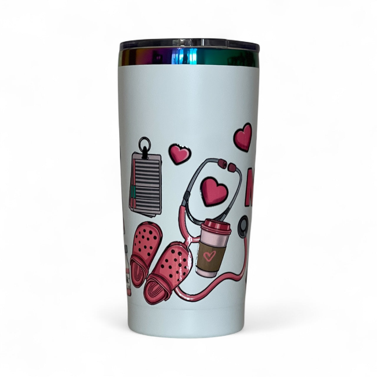 Travel Coffee Cup. Nurse gift